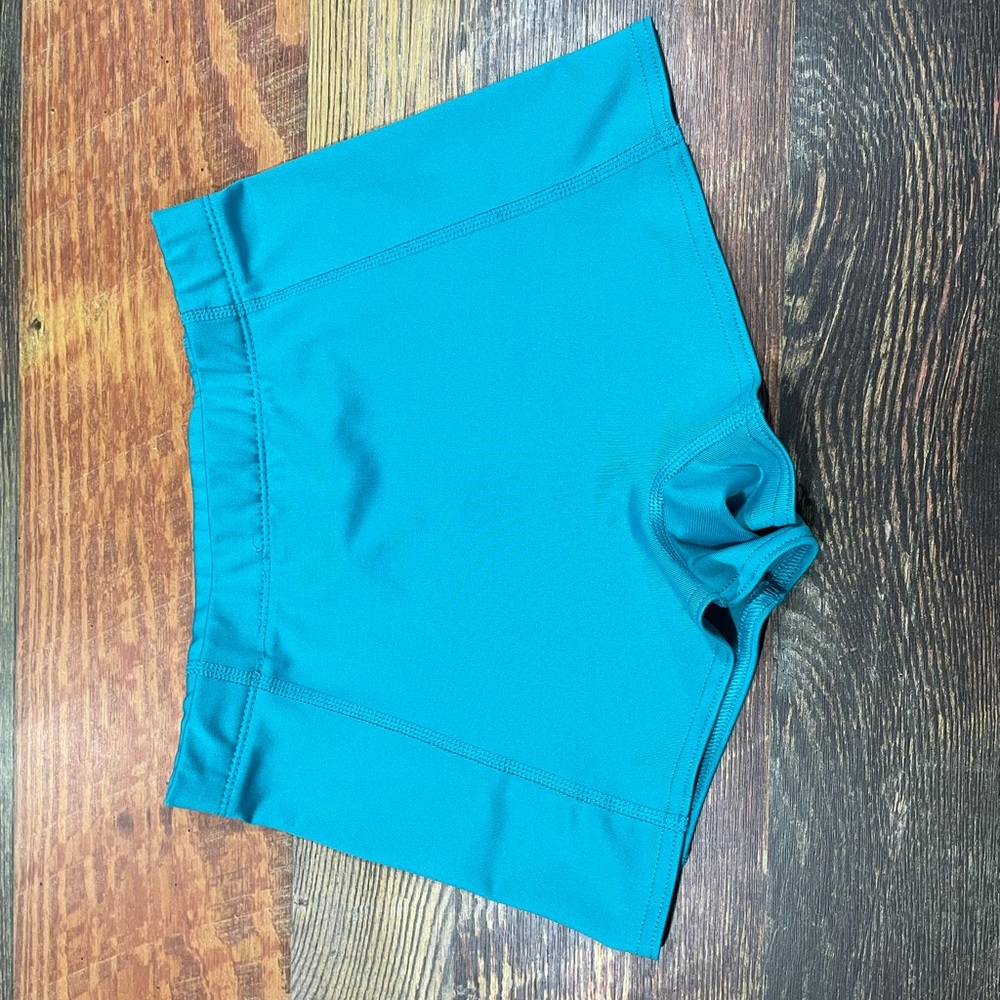 Small turquoise spandex